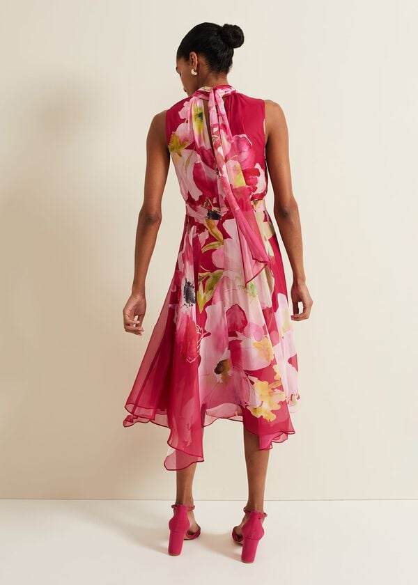Phase Eight Lucinda Floral Midi Dress