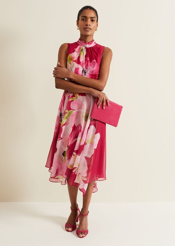 Phase Eight Lucinda Floral Midi Dress