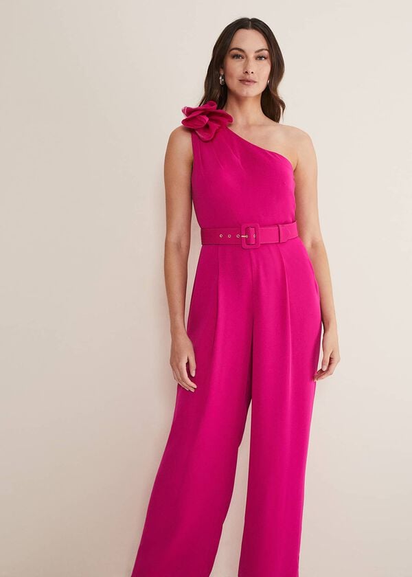 Phase Eight Luisa One Shoulder Jumpsuit