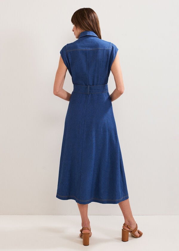 Phase Eight Luiza Denim Dress