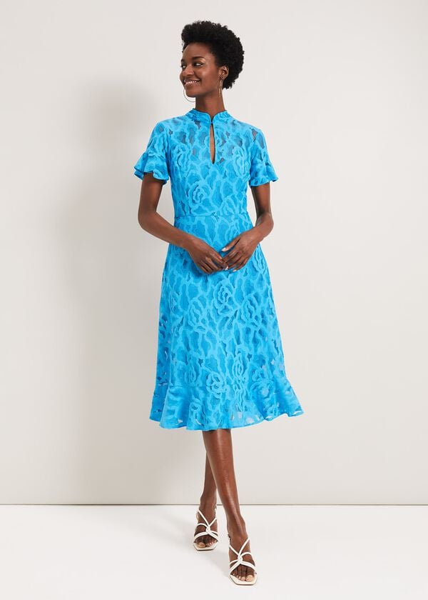 Phase Eight Lulu Floral Lace Dress