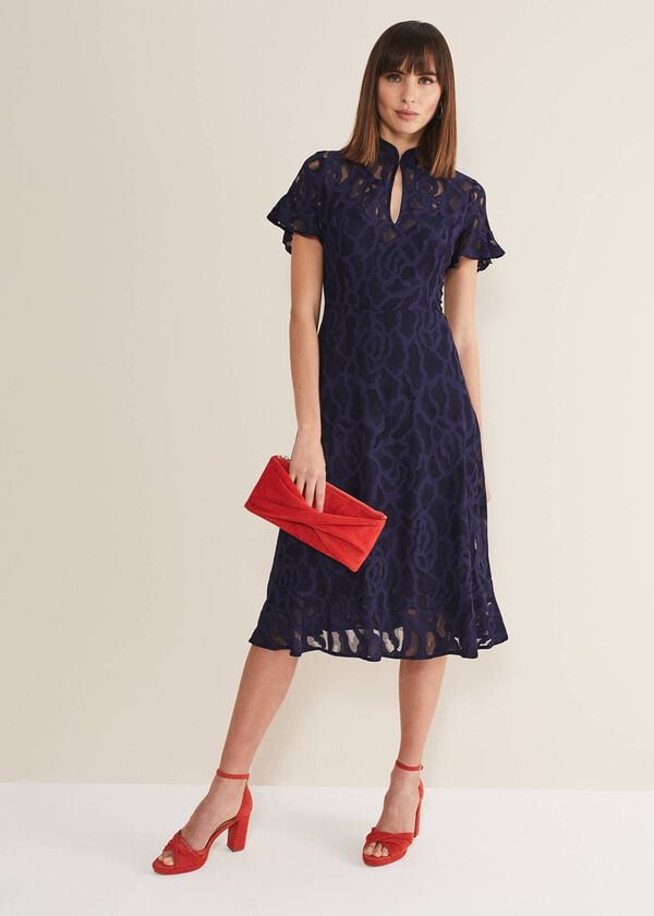 Phase Eight Lulu Lace Midi Dress