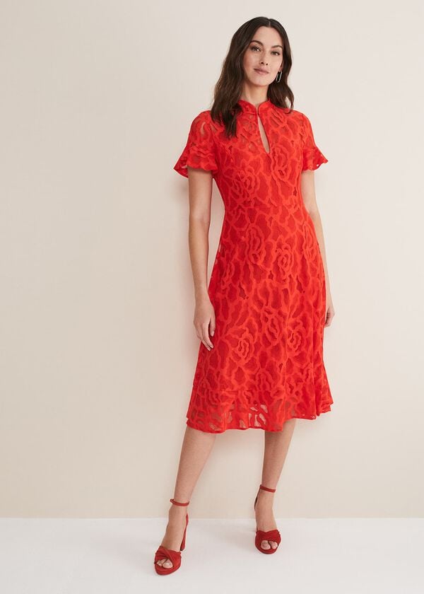 phase eight Lulu Lace Midi Dress