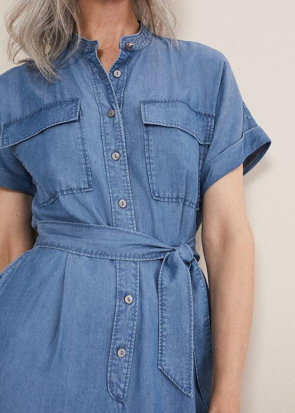 Phase Eight Lyla Blue Wide Leg Jumpsuit