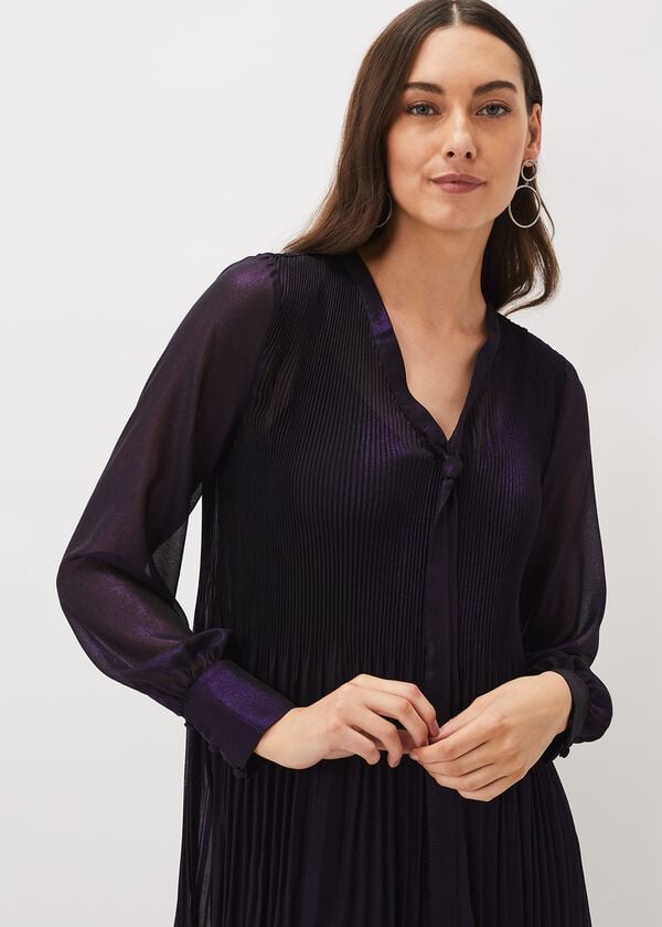 Phase Eight Lyra Metallic Dress