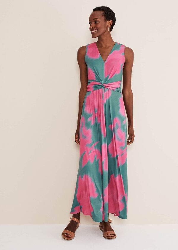 phase eight Madison Abstract Maxi Dress