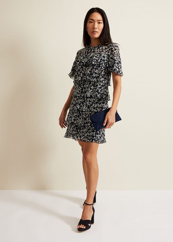 Phase Eight Maeve Floral Tiered Shift Dress