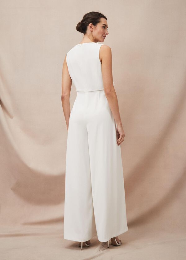 Phase Eight Maeve Frill Detail Jumpsuit