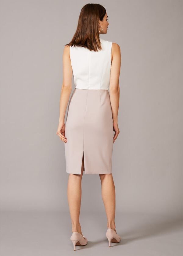 Phase Eight Maeve Frill Fitted Dress