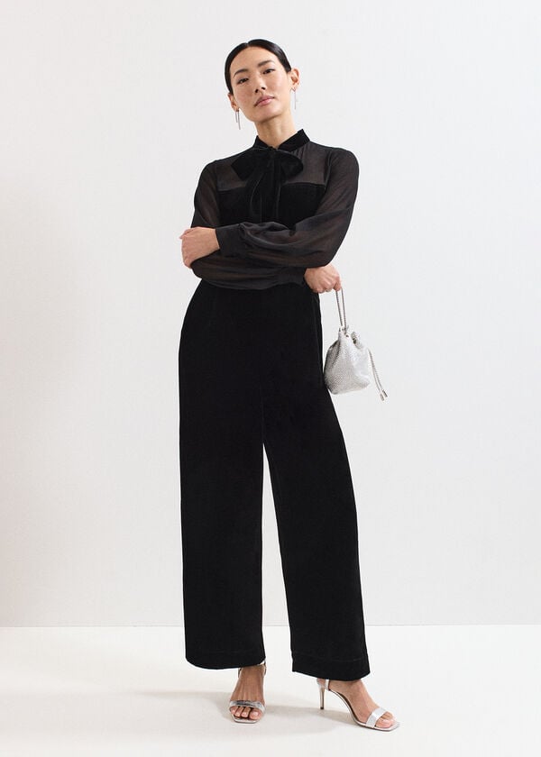 phase eight Magie Velvet Jumpsuit