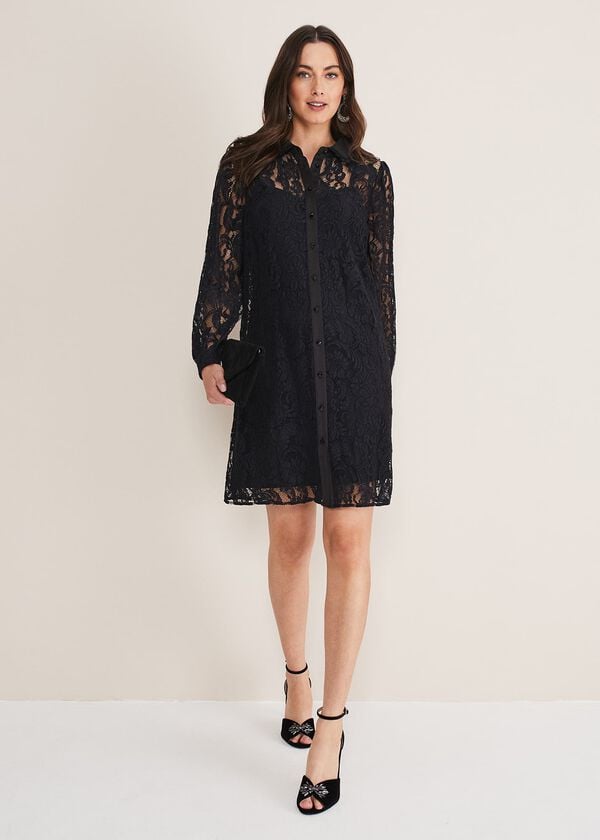 Phase Eight Maisy Lace Swing Dress