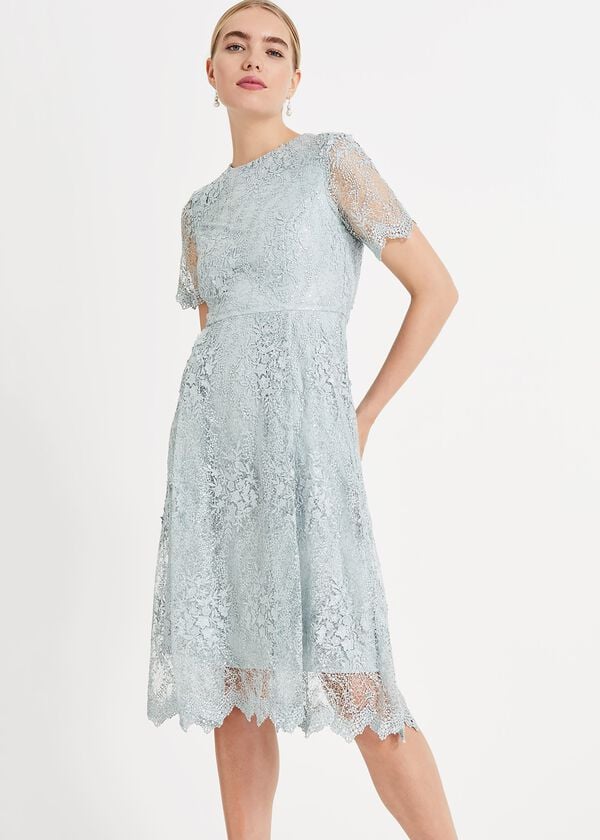 phase eight Malia Sequin Lace Dress