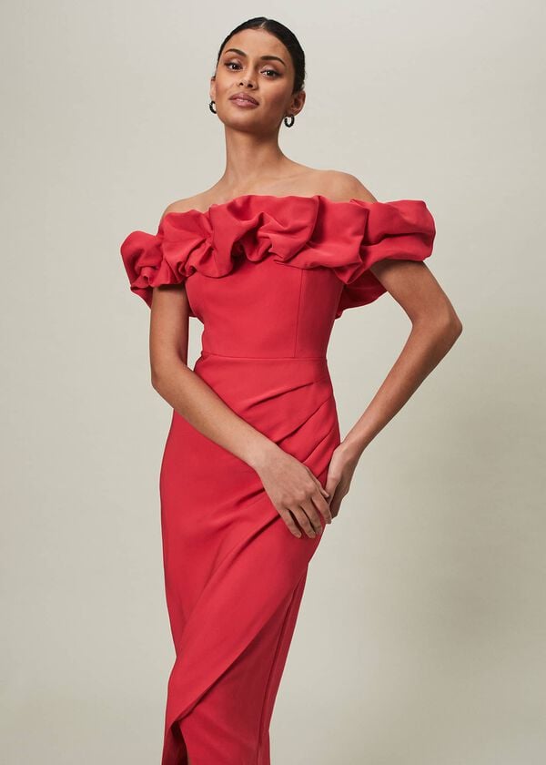 Phase Eight Mallory Off The Shoulder Midaxi Dress