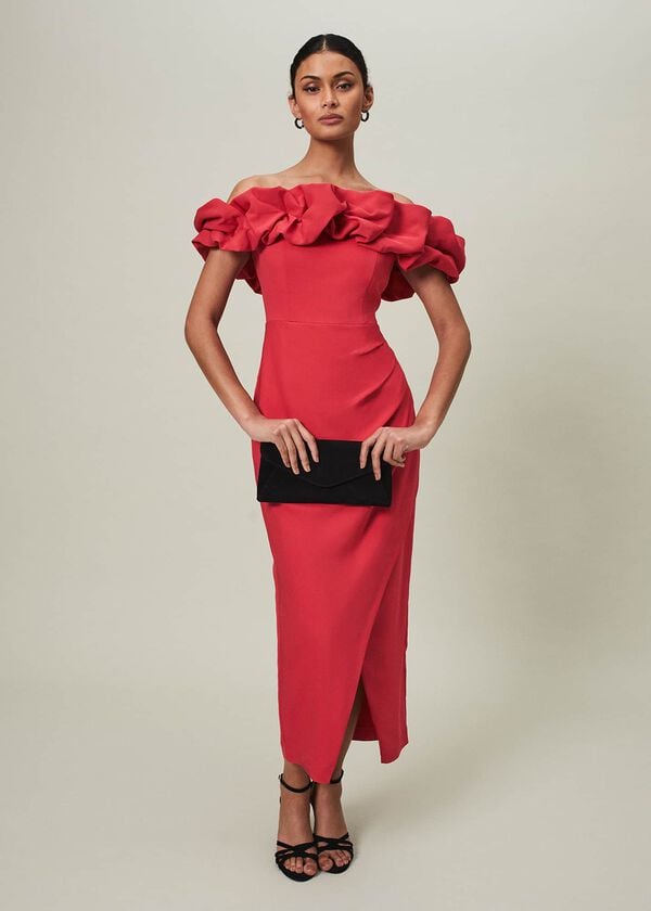 phase eight Mallory Off The Shoulder Midaxi Dress