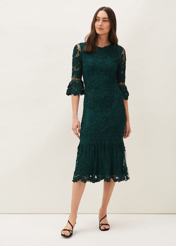Phase Eight Margaret Tapework Lace Dress
