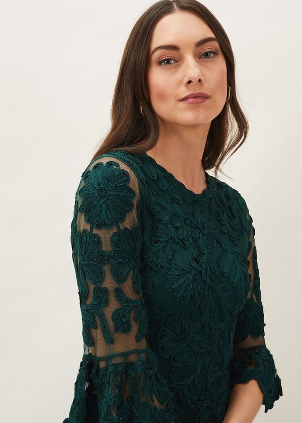 Phase Eight Margaret Tapework Lace Dress