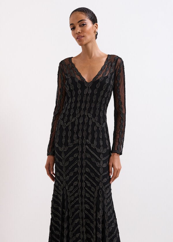 Phase Eight Marie Tapework Dress