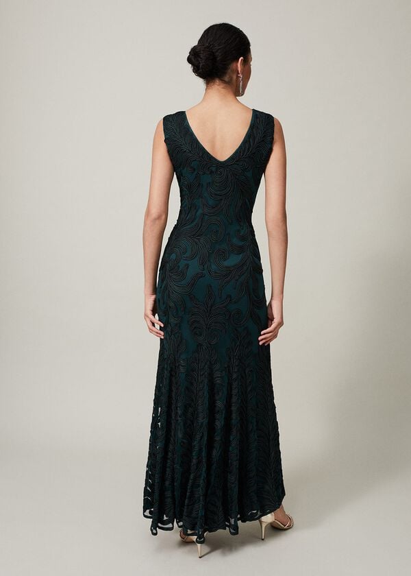 Phase Eight Marigold Tapework Dress