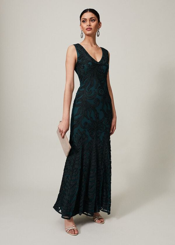 phase eight Marigold Tapework Dress