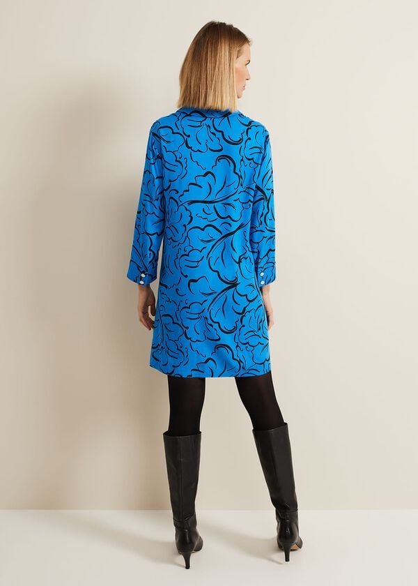 Phase Eight Marina Leaf Print Tunic Dress