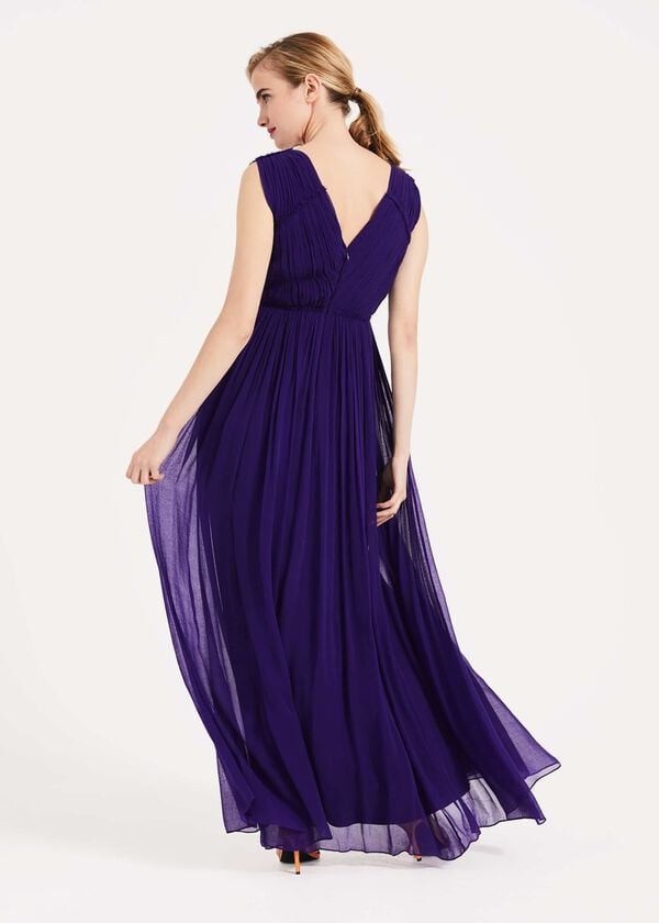 Phase Eight Marion Crinkle Maxi Dress