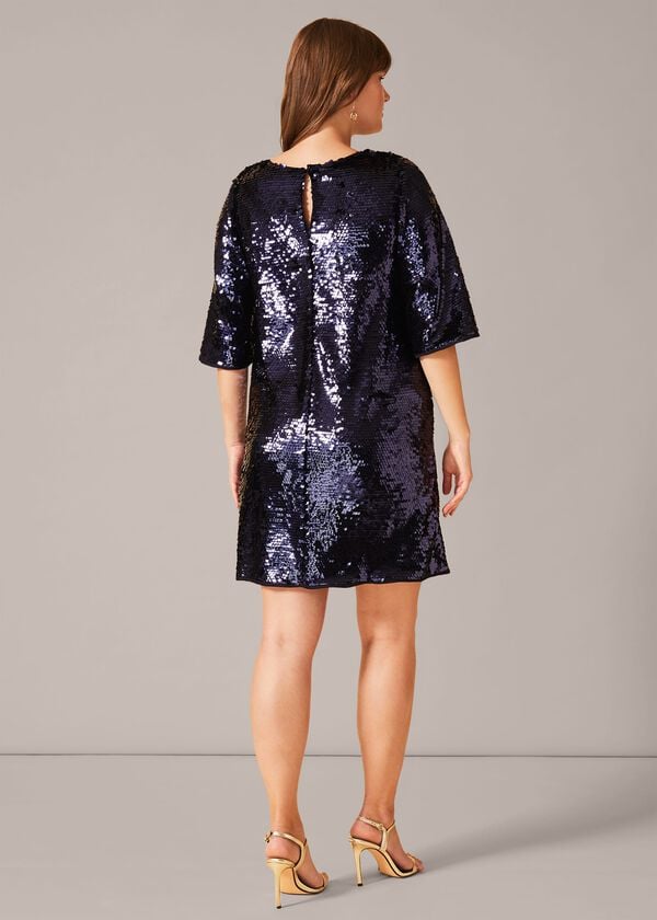 Phase Eight Martha Sequin Tunic Dress