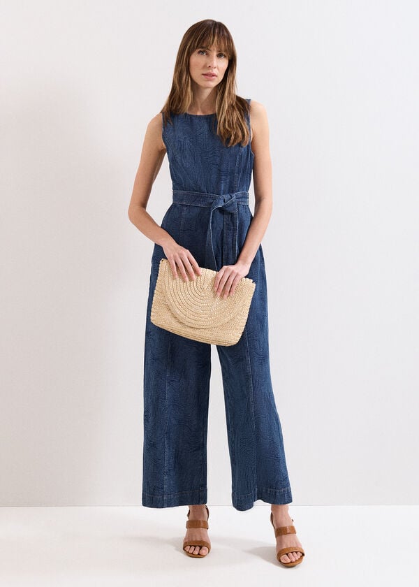 phase eight Matilde Denim Jumpsuit