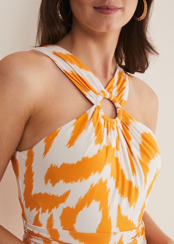 Phase Eight Maude Printed Jersey Maxi Dress