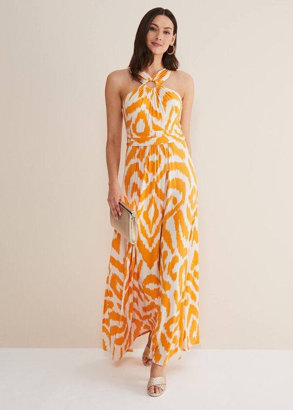 phase eight Maude Printed Jersey Maxi Dress