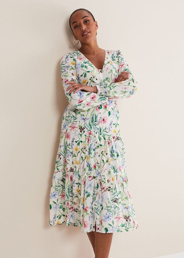 Phase Eight Maya Floral Midaxi Dress