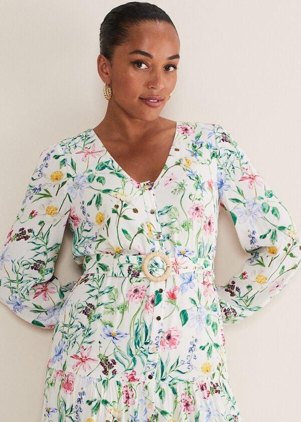 Phase Eight Maya Floral Midaxi Dress