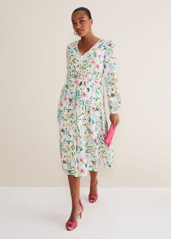 phase eight Maya Floral Midaxi Dress