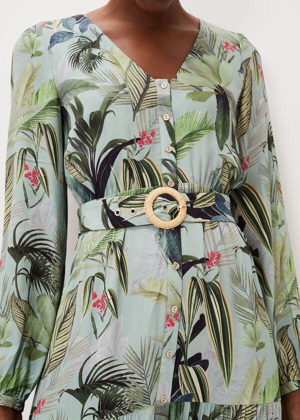 Phase Eight Maya Printed Tiered Maxi Dress