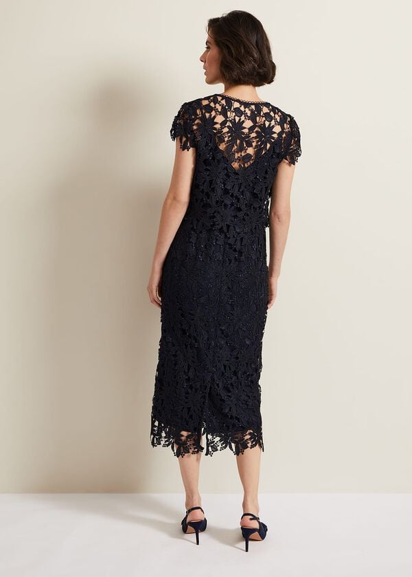 Phase Eight Meghan Lace Double Layer Dress