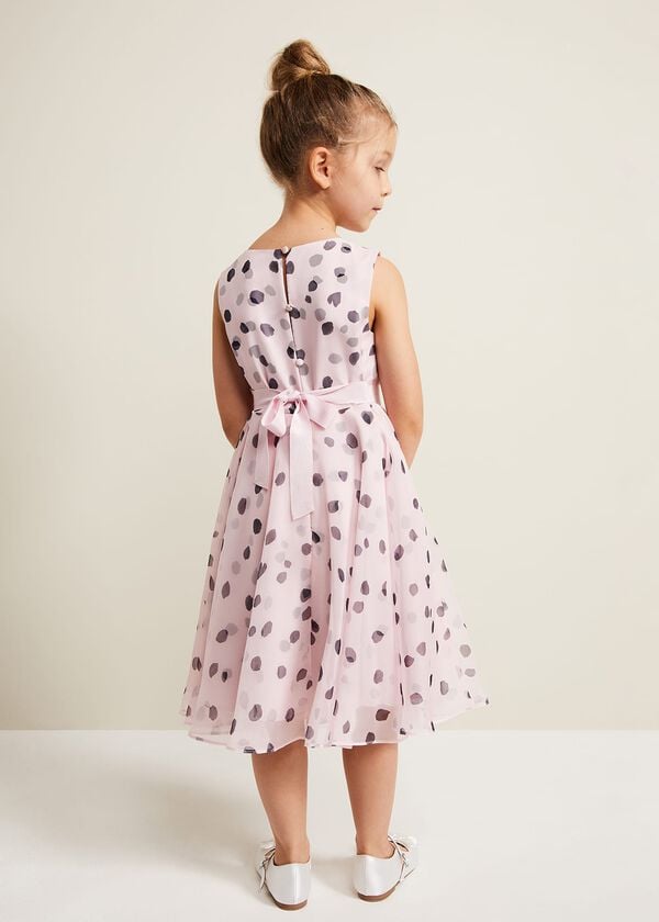 Phase Eight Megura Polka Dot Fit And Flare Dress