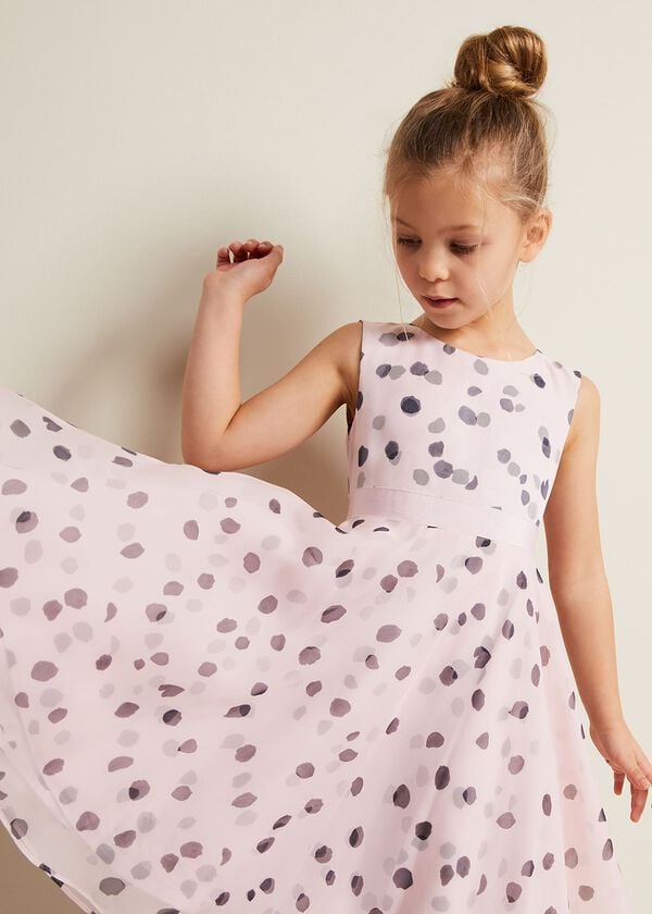 phase eight Megura Polka Dot Fit And Flare Dress