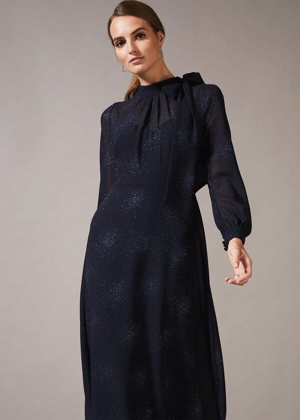 Phase Eight Melina Tie Maxi Dress