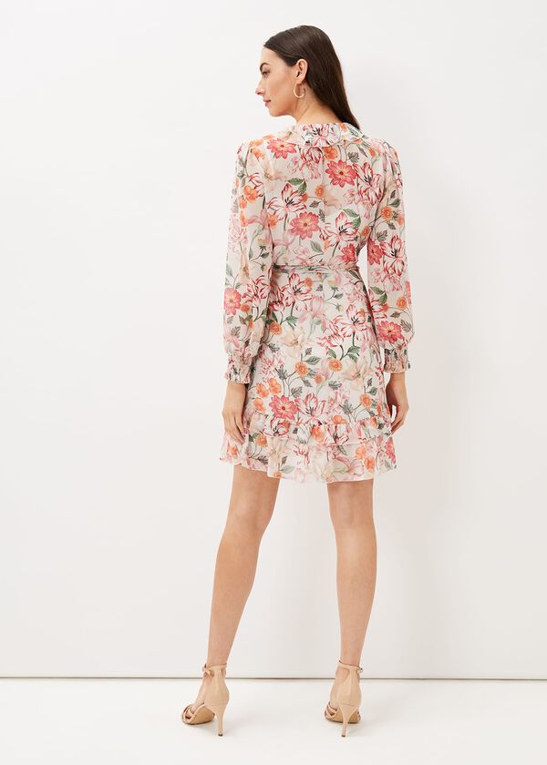 Phase Eight Melinda Floral Wrap Dress