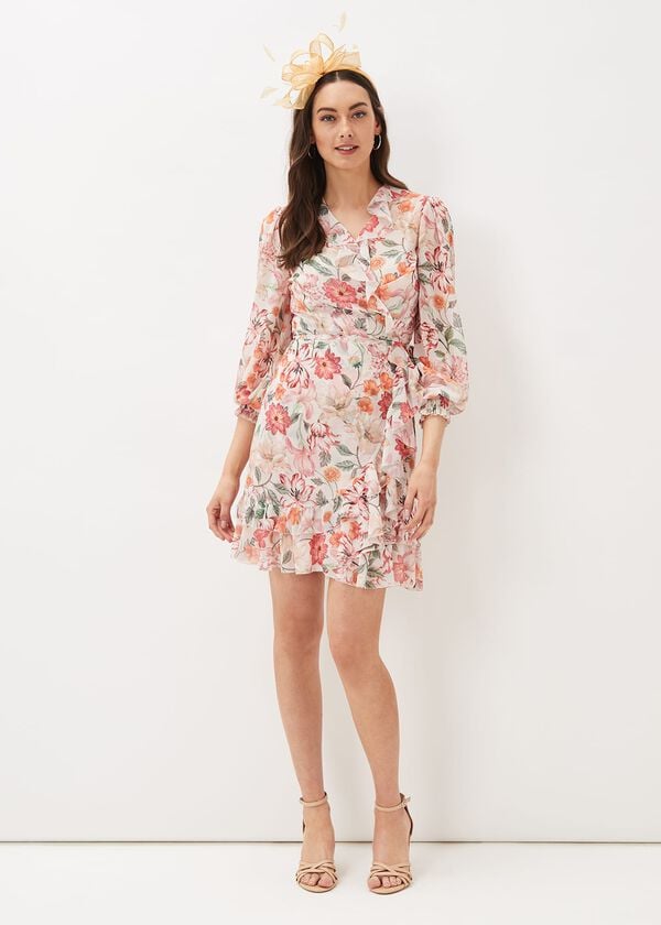 Phase Eight Melinda Floral Wrap Dress