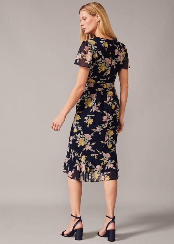Phase Eight Melissa Floral Tea Dress