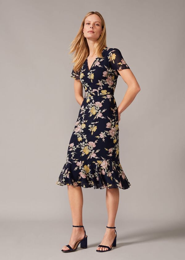 Phase Eight Melissa Floral Tea Dress