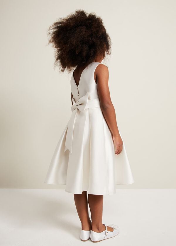 Phase Eight Melody Satin Fit And Flare Dress