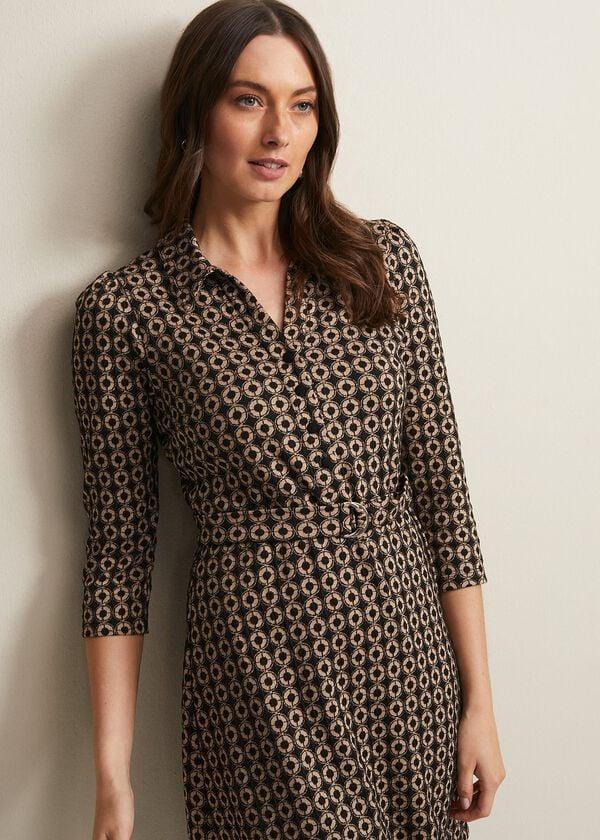 Phase Eight Mila Geo Mini Dress