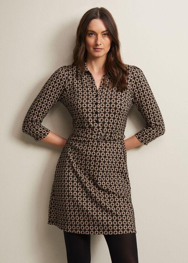 phase eight Mila Geo Mini Dress