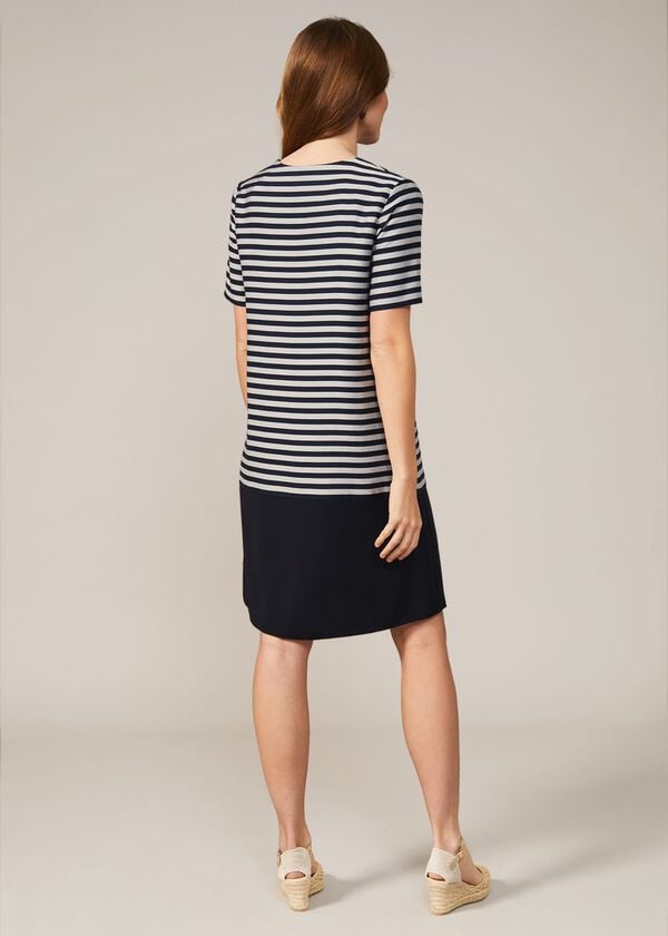 Phase Eight Milia Stripe Swing Dress