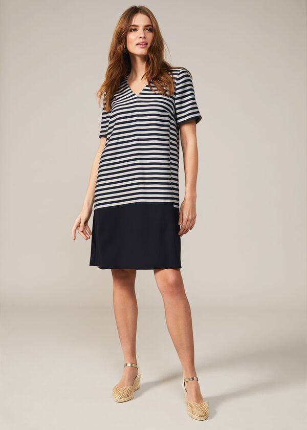 phase eight Milia Stripe Swing Dress