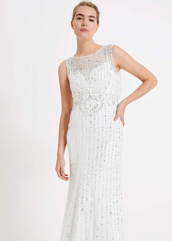 Phase Eight Milly Beaded Wedding Dress
