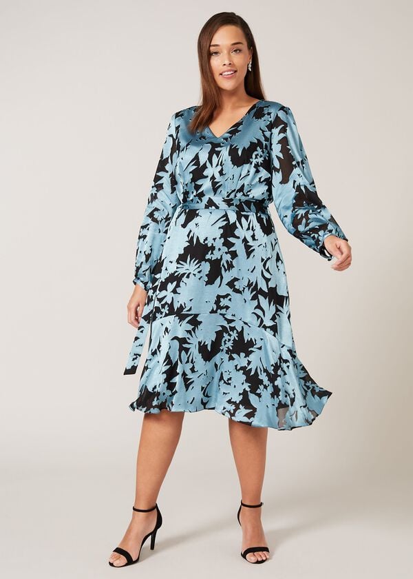 Phase Eight Mina Burnout Dress