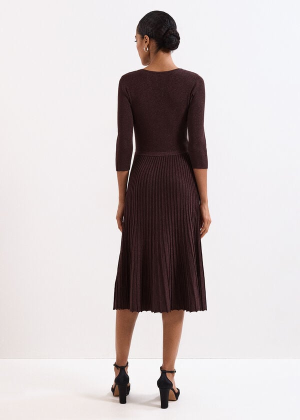 Phase Eight Mina Shimmer Midi Dress