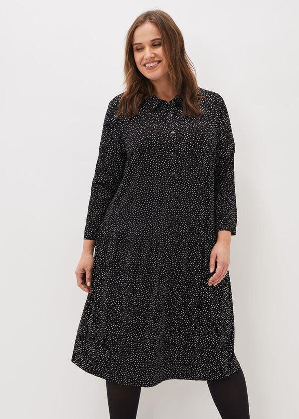 phase eight Mina Spot Jersey Dress